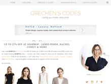 Tablet Screenshot of grechenscodes.com